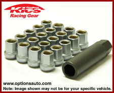 PROJECT KICS KYOKUGEN LUG NUT SET: 12x1.25 (20PCS, PEARL SILVER)