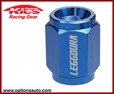 PROJECT KICS LEGGDURA RACING VALVE CAP (BLUE)