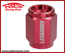 PROJECT KICS LEGGDURA RACING VALVE CAP (RED)