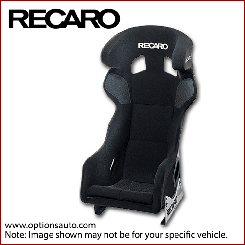 RECARO PRO RACER HANS RACING SEAT: BLACK VELOUR