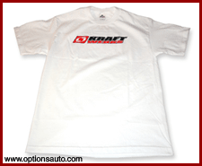 KRAFT WERKS T-SHIRT: KRAFTWERKS CLASSIC LOGO (WHITE, M)