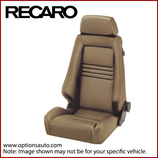 RECARO SPECIALIST M SEAT: BEIGE LEATHER