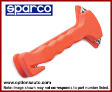 SPARCO SAFETY HAMMER WITH CUTTER (ORANGE)
