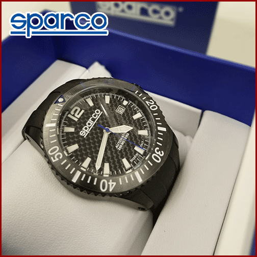 SPARCO WATCH: CARBON BLUE